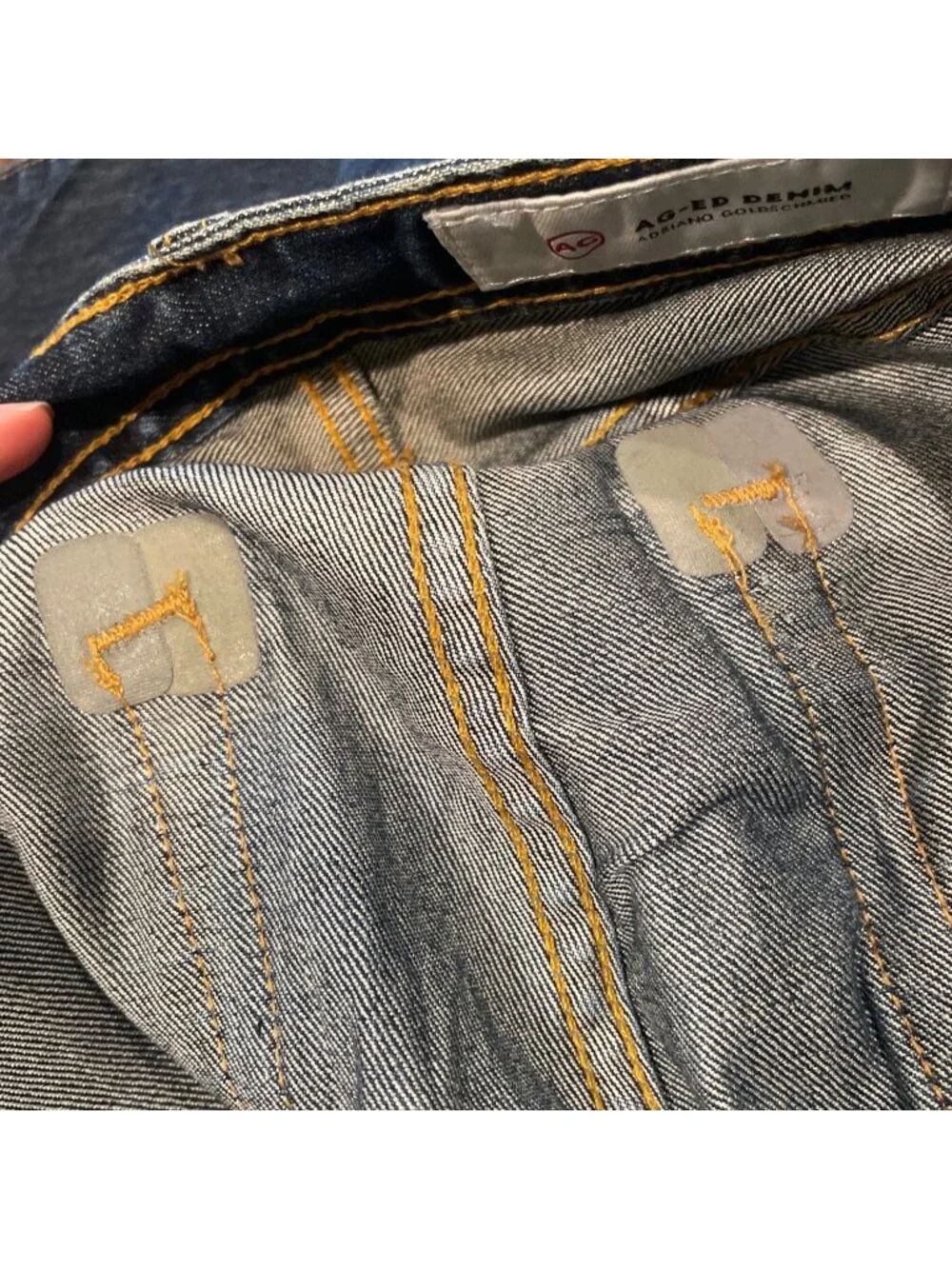 AG Tellis Modern Slim Jean Mens 31x29.5 Toray Airluxe AG-ED Denim Lightweight